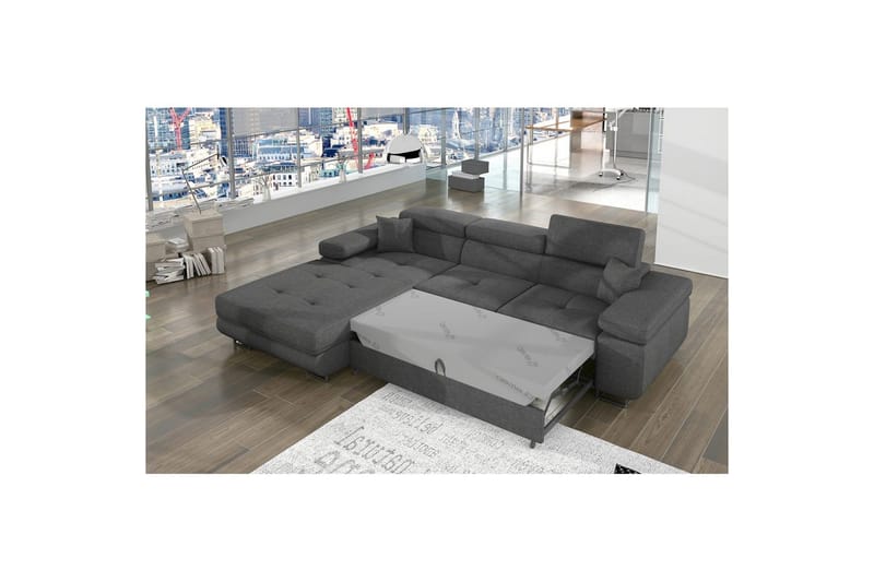 Sektionssoffa Eltap Armando 289x85x203 cm - Sawana 21, Grå, Vänster - Möbler - Vardagsrum - Soffor - Divansoffa & schäslong