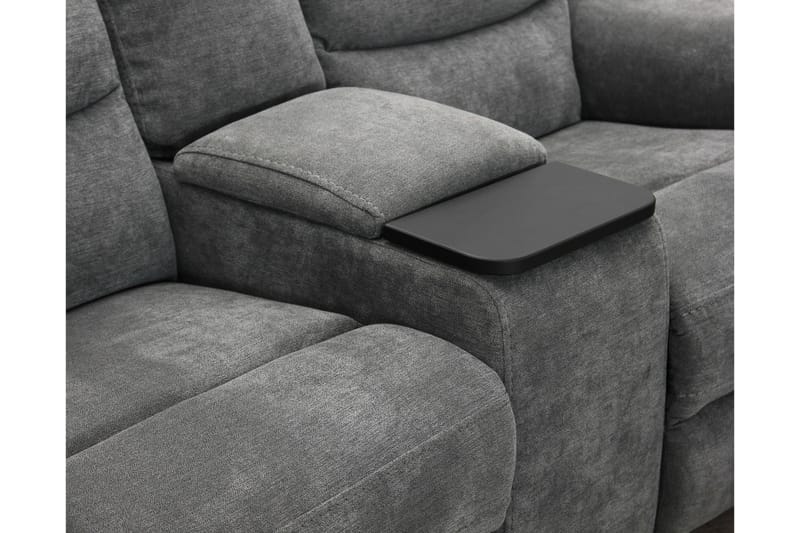 Shano Reclinersoffa 2-sits Elektrisk - Grå - Möbler - Vardagsrum - Soffor - Reclinersoffor & Biosoffor