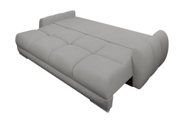 Simerly 3-sits Bäddbar Soffa 234 cm med Förvaring i Plysch - Orange - Möbler - Vardagsrum - Soffor - 3-sits soffor