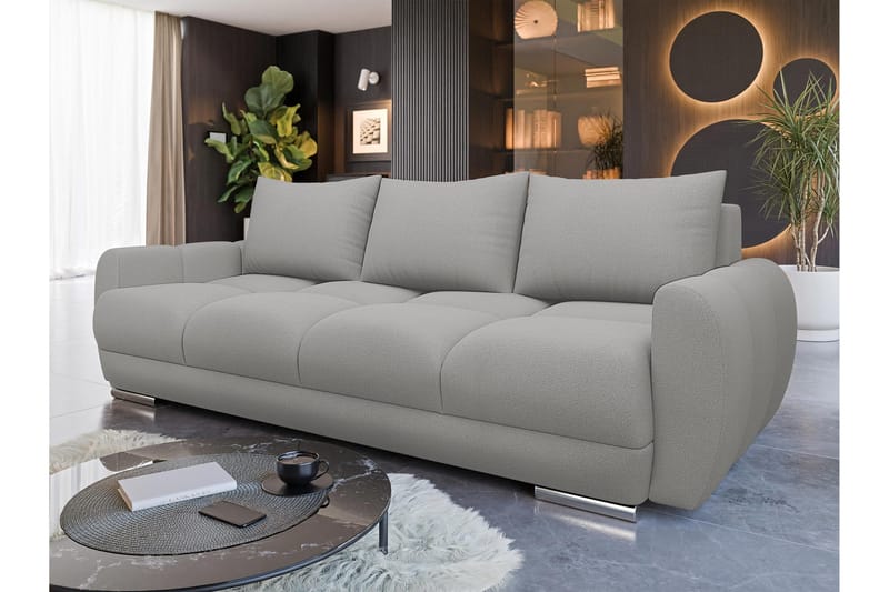 Simerly Soffa 3-sits - Grå - Möbler - Vardagsrum - Soffor - 3-sits soffor