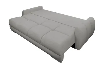 Simerly Soffa 3-sits i Plysch - Beige - Möbler - Vardagsrum - Soffor - 3-sits soffor
