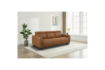Skaane Reclinersoffa 3-sits - Brun - Möbler - Vardagsrum - Soffor - Reclinersoffor & Biosoffor