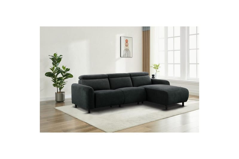 Skaane Reclinersoffa 3-sits - Grå - Möbler - Vardagsrum - Soffor - Reclinersoffor & Biosoffor