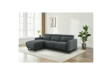Skaane Reclinersoffa 3-sits - Grå - Möbler - Vardagsrum - Soffor - Reclinersoffor & Biosoffor