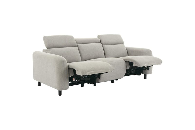 Skaane Reclinersoffa 3-sits - Grå - Möbler - Vardagsrum - Soffor - Reclinersoffor & Biosoffor