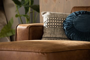 Akron 2-sits Soffa med Divan Vänster Bondedläder - Brun - Möbler - Vardagsrum - Soffor - Skinnsoffor