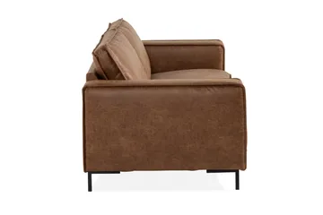 Akron 3-sits Soffa Bondedläder - Brun - Möbler - Vardagsrum - Soffor - 3-sits soffor