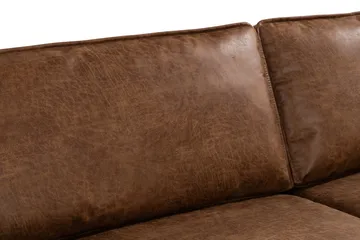 Akron 3-sits Soffa Bondedläder - Brun - Möbler - Vardagsrum - Soffor - 3-sits soffor