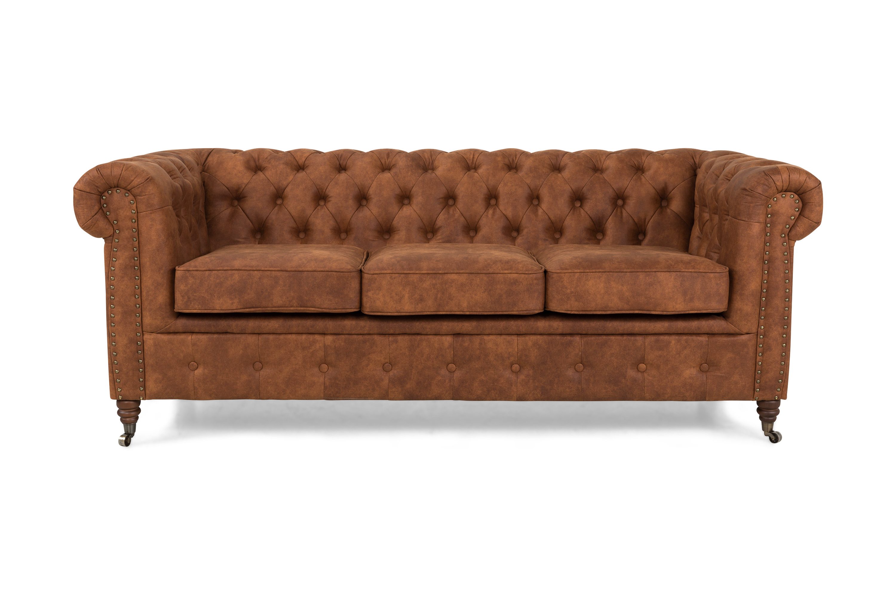 Factory Fellow CHESTERFIELD LUX 3-sits Soffa Cognac –