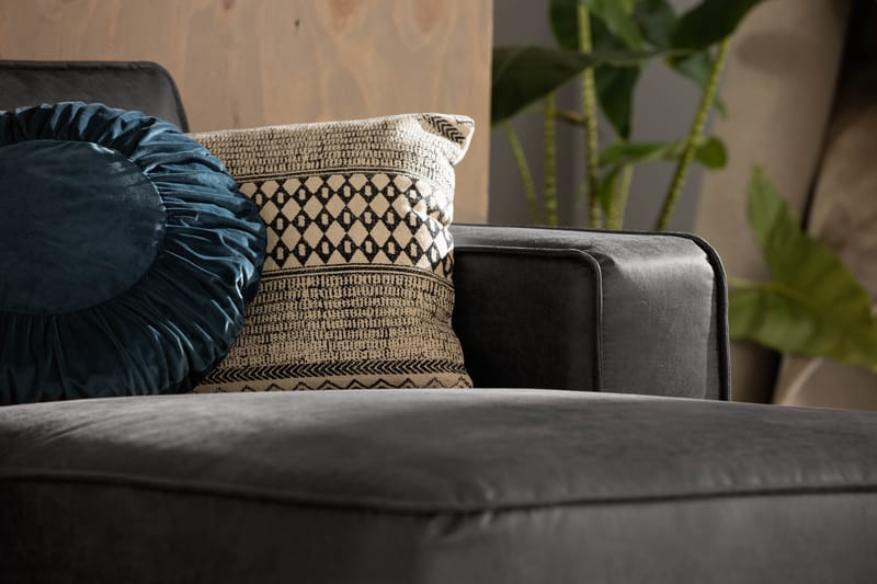 EMRIK 2-sits Soffa med Divan Höger Bonded Leather - Möbler - Vardagsrum - Soffor - Skinnsoffor