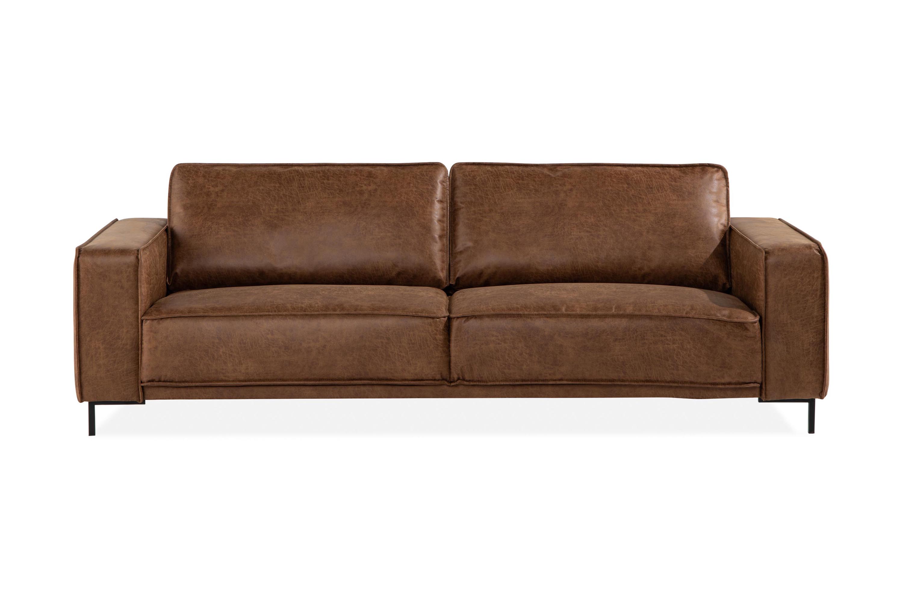 EMRIK 3-sits Soffa Bonded Leather –