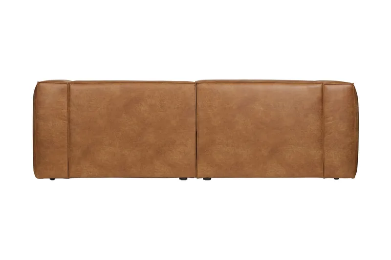 Harlow 3,5-sits Soffa Äkta Läder - Cognac - Möbler - Vardagsrum - Soffor - Skinnsoffor