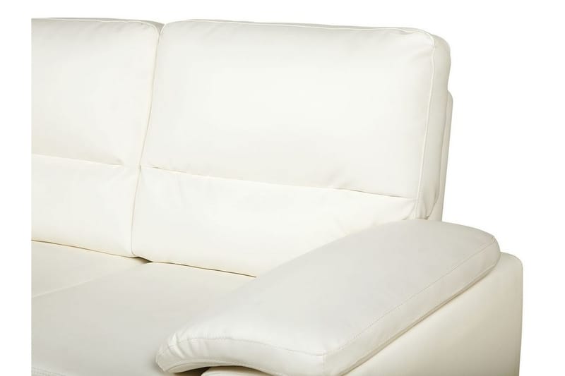 JAKUSZ Soffa 2-Sits Konstläder Beige - Möbler - Vardagsrum - Soffor - Skinnsoffor