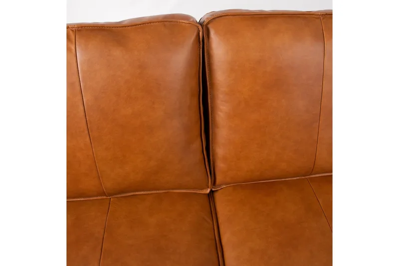 Leo Soffa Ljusbrun - Möbler - Vardagsrum - Soffor - Skinnsoffor