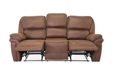 Saranda 3-sits Soffa - Brun - Möbler - Vardagsrum - Soffor - Reclinersoffor & Biosoffor