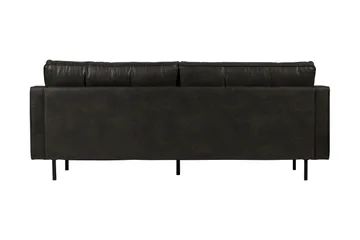 Teton 2,5-sits Soffa - Svart - Möbler - Vardagsrum - Soffor - Skinnsoffor