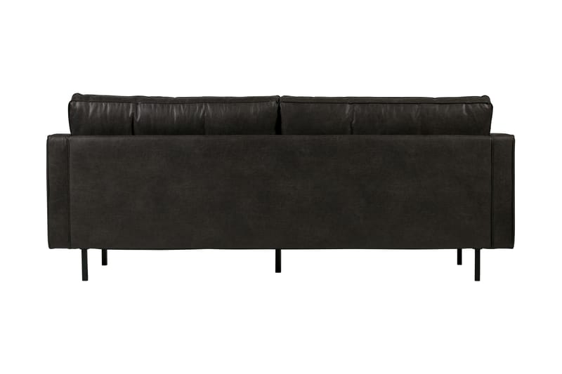 Teton 2,5-sits Soffa - Svart - Möbler - Vardagsrum - Soffor - Skinnsoffor