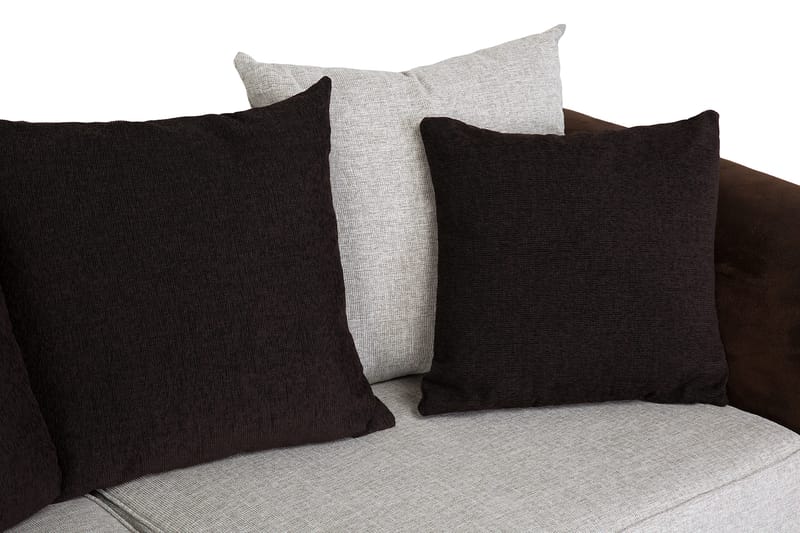 Toronto 3-sits Soffa - Brun/Beige - Möbler - Vardagsrum - Soffor - Skinnsoffor