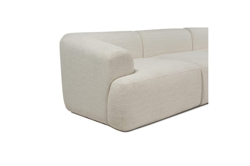 Soffa med 3 sittplatser Dashwood Vit - Vit - Möbler - Vardagsrum - Soffor - 4-sits soffor