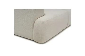 Soffa med 3 sittplatser Dashwood Vit - Vit - Möbler - Vardagsrum - Soffor - 4-sits soffor