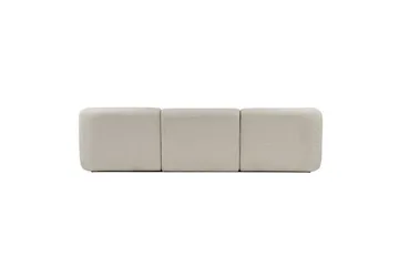 Soffa med 3 sittplatser Dashwood Vit - Vit - Möbler - Vardagsrum - Soffor - 4-sits soffor