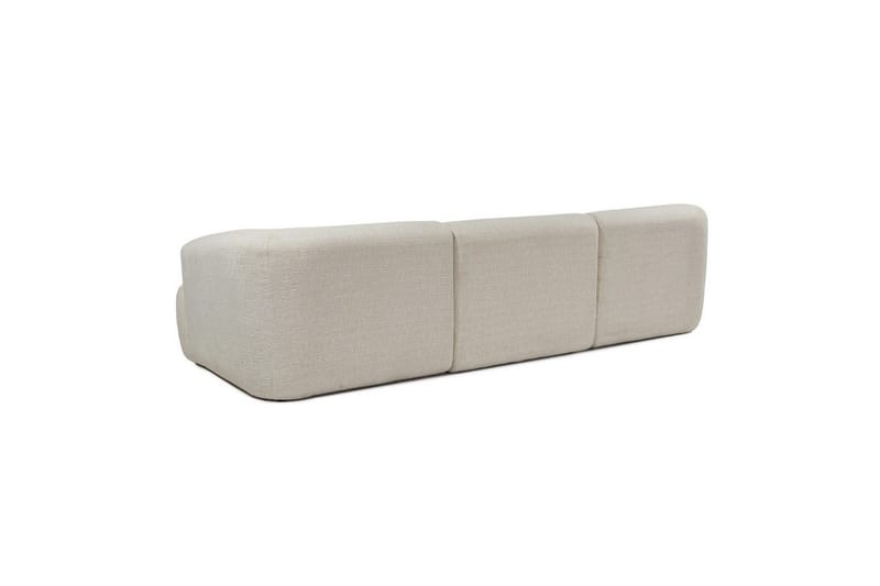 Soffa med 3 sittplatser Dashwood Vit - Vit - Möbler - Vardagsrum - Soffor - 4-sits soffor