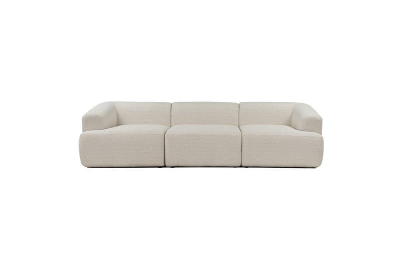 Soffa med 3 sittplatser Dashwood Vit - Vit - Möbler - Vardagsrum - Soffor - 4-sits soffor