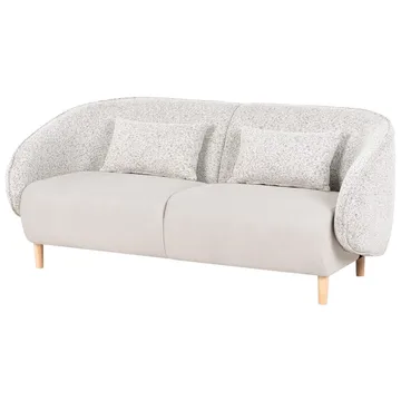 Soffa Umea - Beige, ljust trä - Möbler - Vardagsrum - Soffor - 3-sits soffor