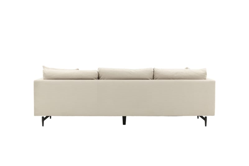 Sofia 3-sits Soffa 260 cm i Manchester - Beige - Möbler - Vardagsrum - Soffor - 3-sits soffor