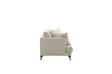 Sofia 3-sits Soffa 260 cm i Manchester - Beige - Möbler - Vardagsrum - Soffor - 3-sits soffor