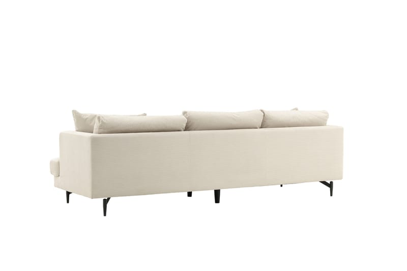 Sofia 3-sits Soffa 260 cm i Manchester - Beige - Möbler - Vardagsrum - Soffor - 3-sits soffor
