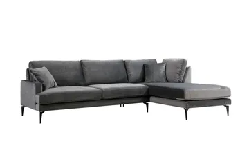 Stacker Hörnsoffa med Divan Höger - Svart - Möbler - Vardagsrum - Soffor - Divansoffa & schäslong
