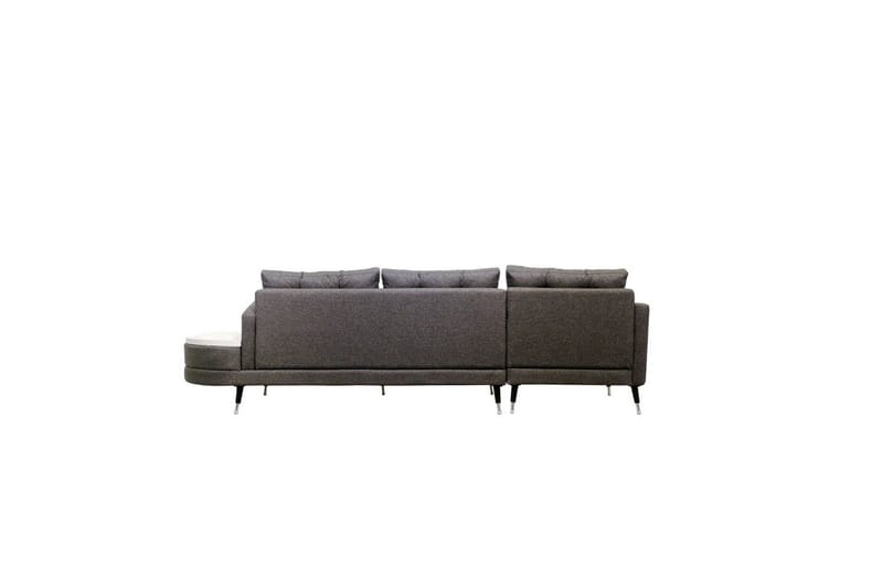 Sufian 3-sits Soffa med Divan - Antracit - Möbler - Vardagsrum - Soffor - Divansoffa & schäslong
