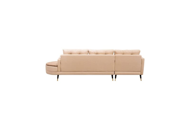Sufian 3-sits Soffa med Divan - Cremevit - Möbler - Vardagsrum - Soffor - Divansoffa & schäslong