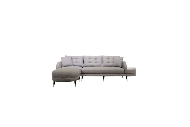 Sufian 3-sits Soffa med Divan - Mörkgrå - Möbler - Vardagsrum - Soffor - Divansoffa & schäslong