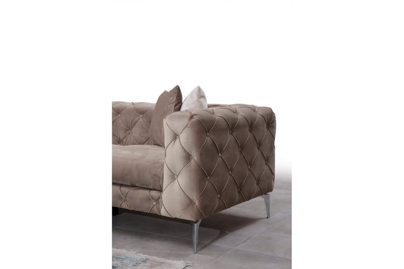 Sufian Hörnsoffa 5-sits - Beige - Möbler - Vardagsrum - Soffor - Hörnsoffor