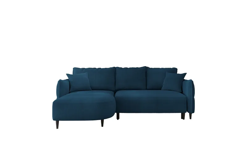Sycylia Soffa med Divan 3-sits, Blå