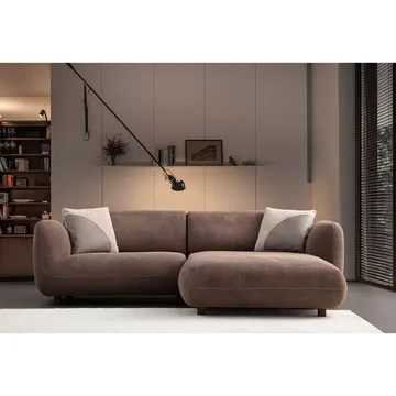 Talrosen 3-sits Soffa med Divan - Brun - Möbler - Vardagsrum - Soffor - Divansoffa & schäslong