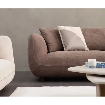 Talrosen 3-sits Soffa med Divan - Brun - Möbler - Vardagsrum - Soffor - Divansoffa & schäslong