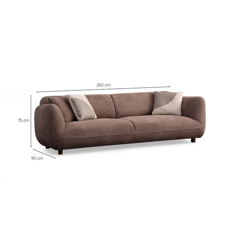 Talrosen 4-sits Soffa - Brun - Möbler - Vardagsrum - Soffor - 4-sits soffor