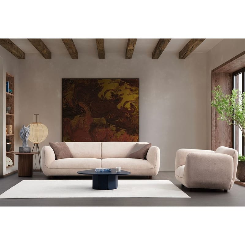 Talrosen 4-sits Soffa - Krämvit - Möbler - Vardagsrum - Soffor - 4-sits soffor