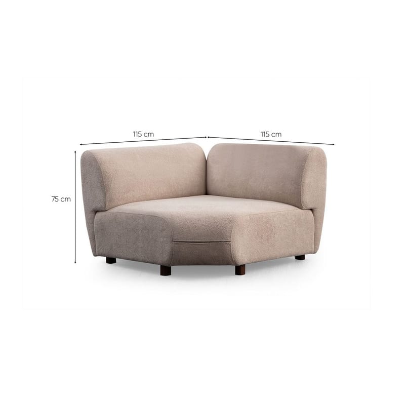 Talrosen 5-sits Hörnsoffa - Krämvit - Möbler - Vardagsrum - Soffor - Hörnsoffor