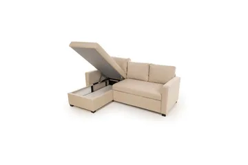 Tareen Soffa med Divan 3-sits - Beige - Möbler - Vardagsrum - Bäddsoffor - Bäddsoffa divan