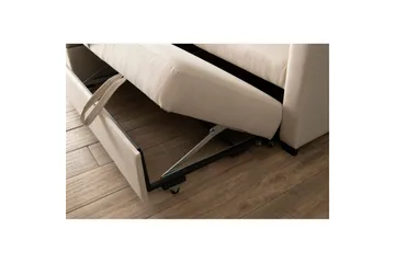 Tareen Soffa med Divan 3-sits - Beige - Möbler - Vardagsrum - Bäddsoffor - Bäddsoffa divan