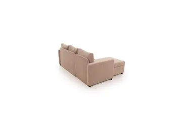 Tareen Soffa med Divan 3-sits - Brun - Möbler - Vardagsrum - Bäddsoffor - Bäddsoffa divan