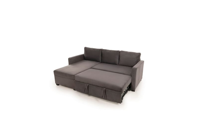 Tareen Soffa med Divan 3-sits - Grå - Möbler - Vardagsrum - Soffor - Divansoffa & schäslong