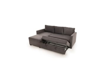 Tareen Soffa med Divan 3-sits - Grå - Möbler - Vardagsrum - Bäddsoffor - Bäddsoffa divan
