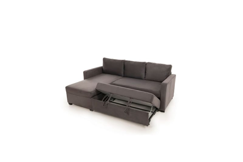Tareen Soffa med Divan 3-sits - Grå - Möbler - Vardagsrum - Soffor - Divansoffa & schäslong
