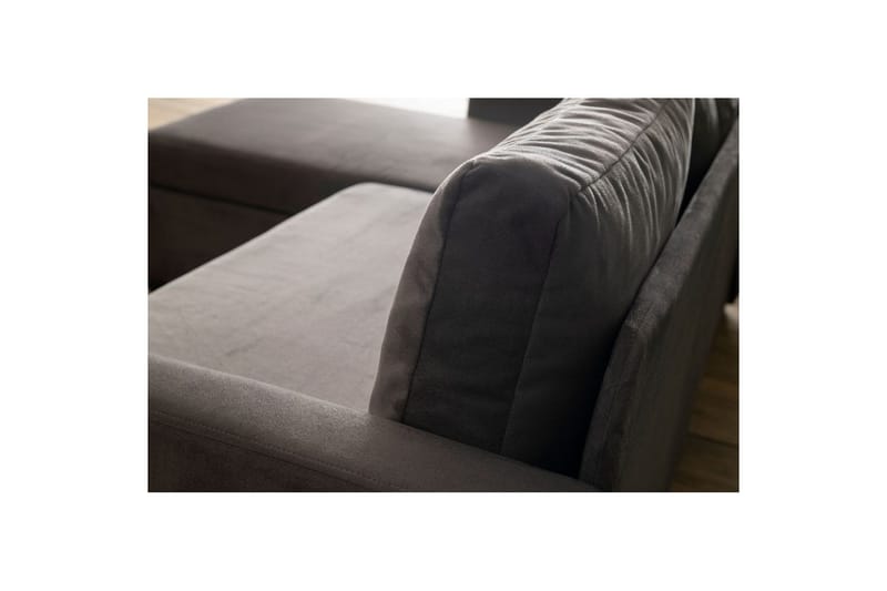 Tareen Soffa med Divan 3-sits - Grå - Möbler - Vardagsrum - Soffor - Divansoffa & schäslong