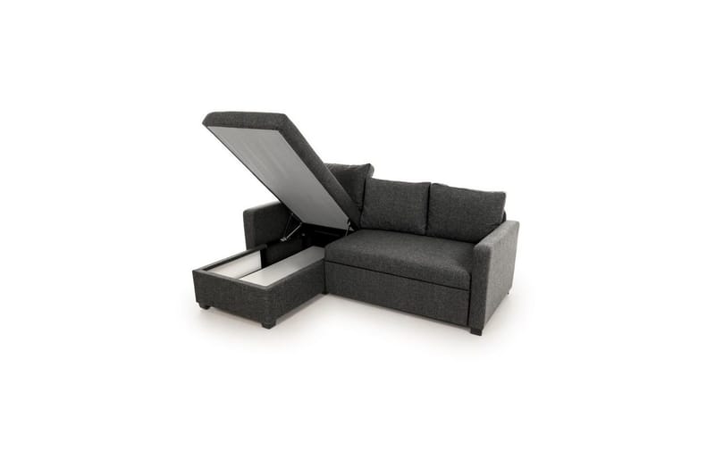 Tareen Soffa med Divan 3-sits - Mörkgrå - Möbler - Vardagsrum - Soffor - Divansoffa & schäslong